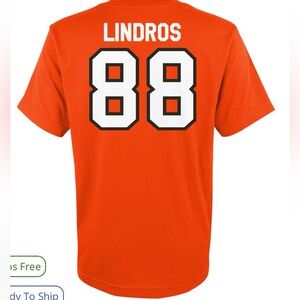 Philadelphia Flyers BN Lindros Retirement Night and Signature On Sleeve 1-18-18